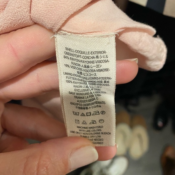 Free People Pink Dream Chase Button Shirt Dress - Picture 8 of 8